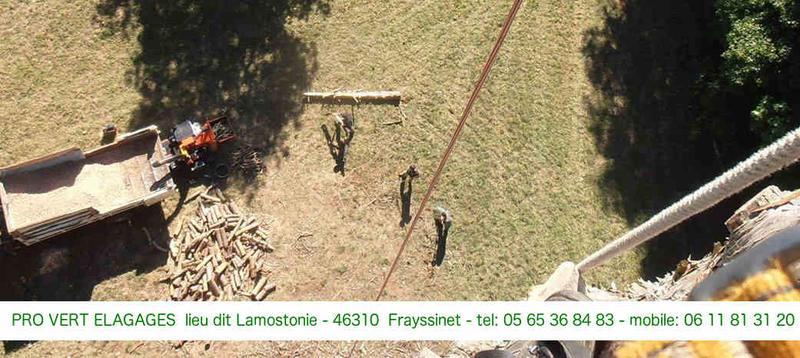 Elagages,entretien des espaces verts à Cahors