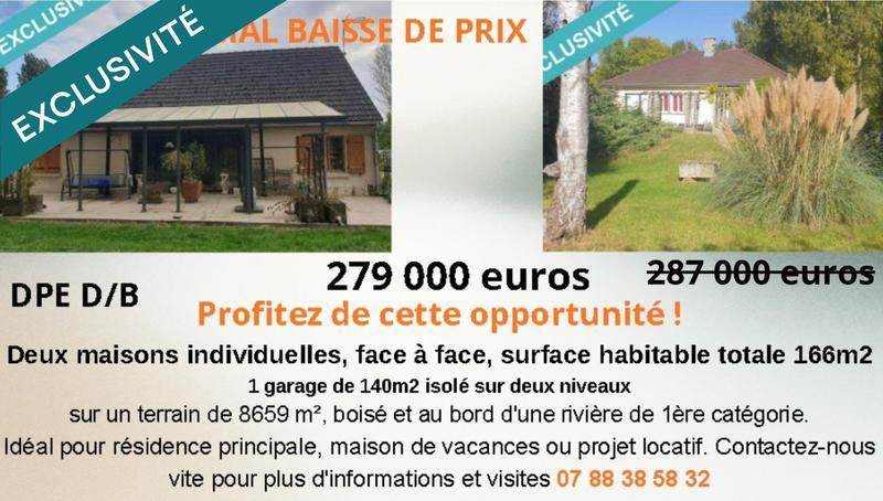 Maison - 166 m² - 7 pièces