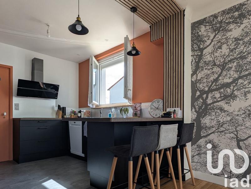 Maison de ville - 74 m² - 3 pièces