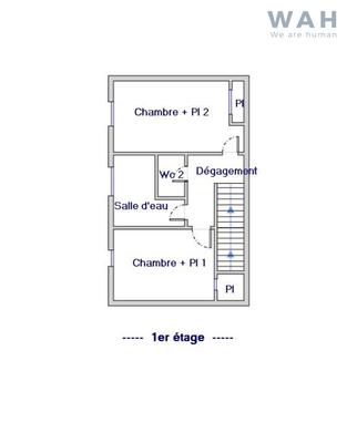 Maison - 73 m² - 3 pièces