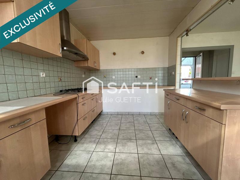 Maison - 96 m² - 6 pièces