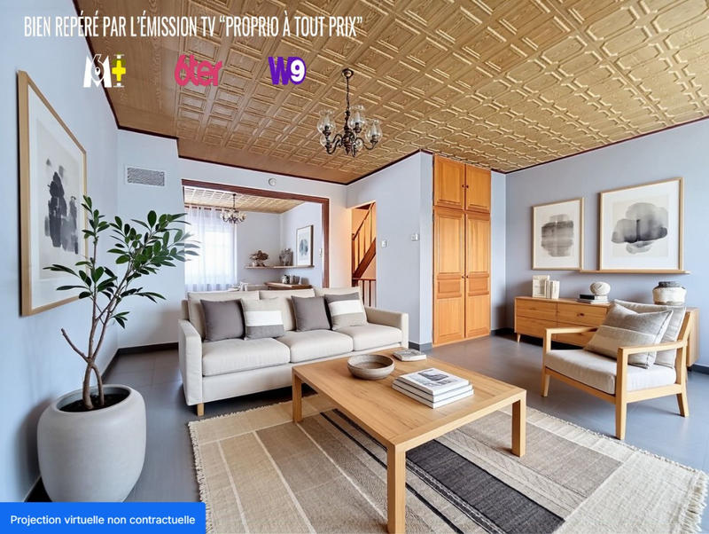 Maison - 100 m² - 5 pièces