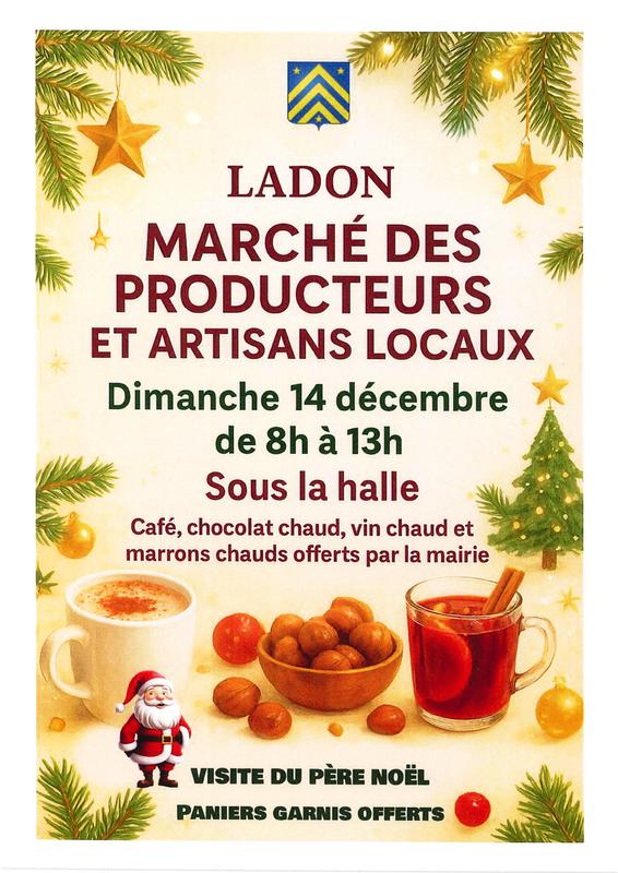 Marché de Ladon - Dimanche