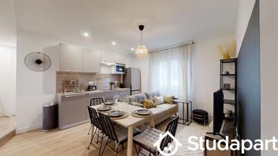 Chambre - 11 m² - 1 pièce