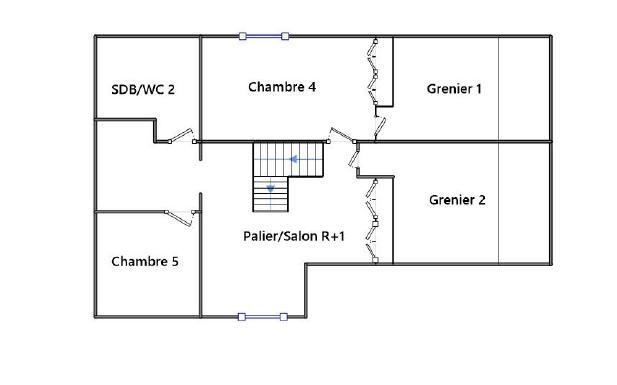 Maison - 143 m² - 8 pièces