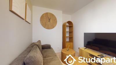 Chambre - 9 m² - 1 pièce