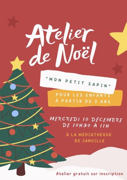 Atelier de Noël « Mon petit sapin »