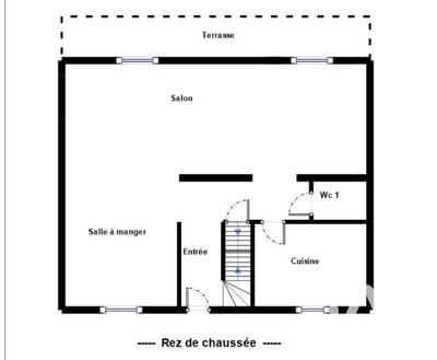 Maison - 86 m² - 5 pièces