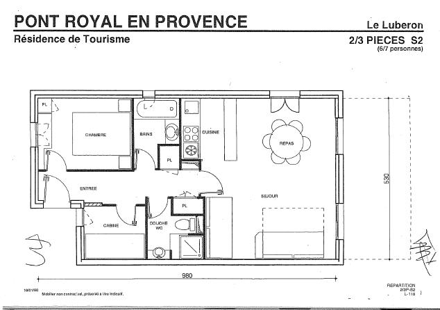 Appartement - 47 m² - 3 pièces