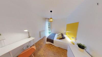 Chambre - 10 m² - 3 pièces