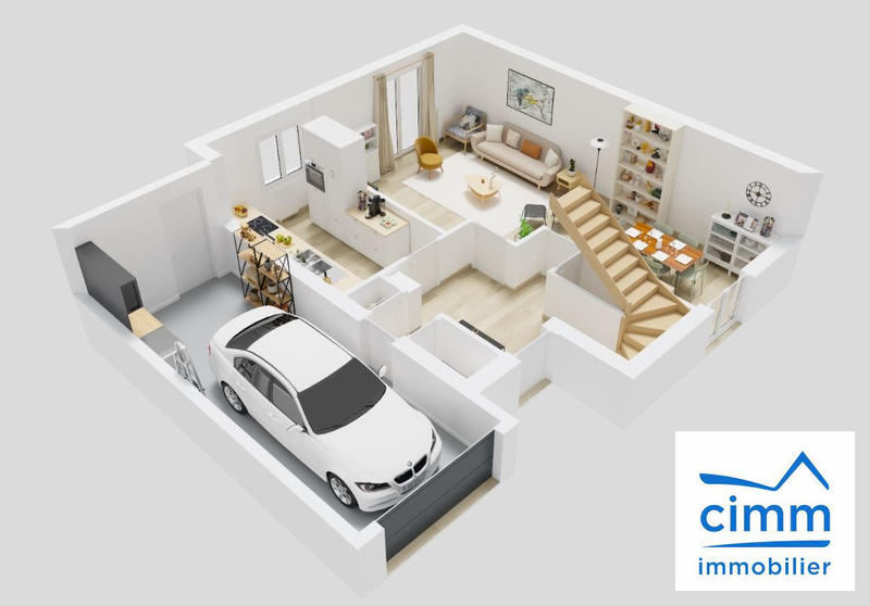 Maison - 115 m² - 5 pièces