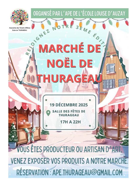 Marché de Noël - Thurageau