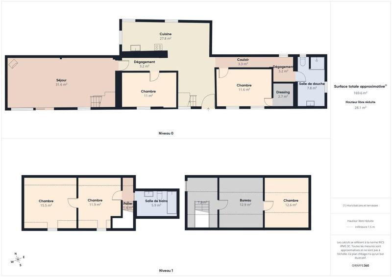 Maison - 130 m² - 5 pièces