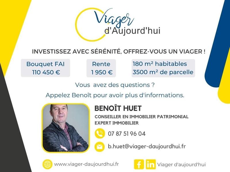 Viager - Maison traditionnelle - 166 m² - 5 pièces