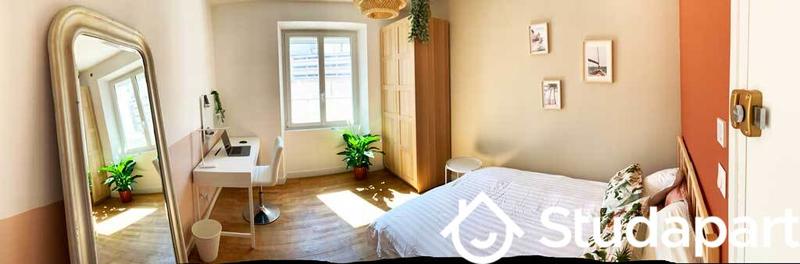 Chambre - 14 m² - 1 pièce