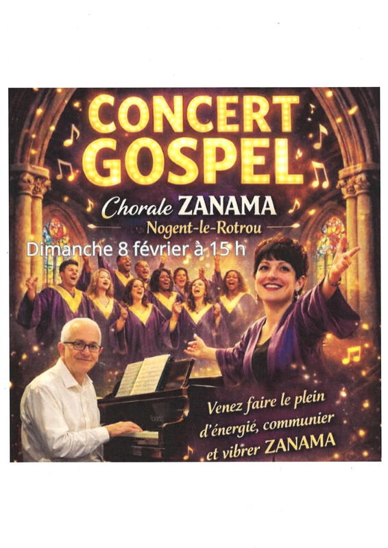 Concert gospel de la chorale Zanama
