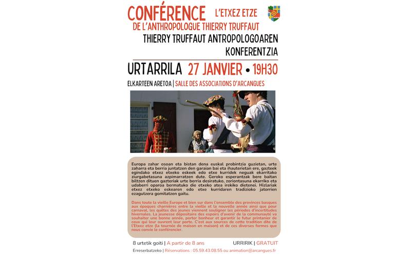 Conférence de Thierry Truffaut : l'Etxez etze