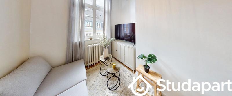 Chambre - 13 m² - 1 pièce