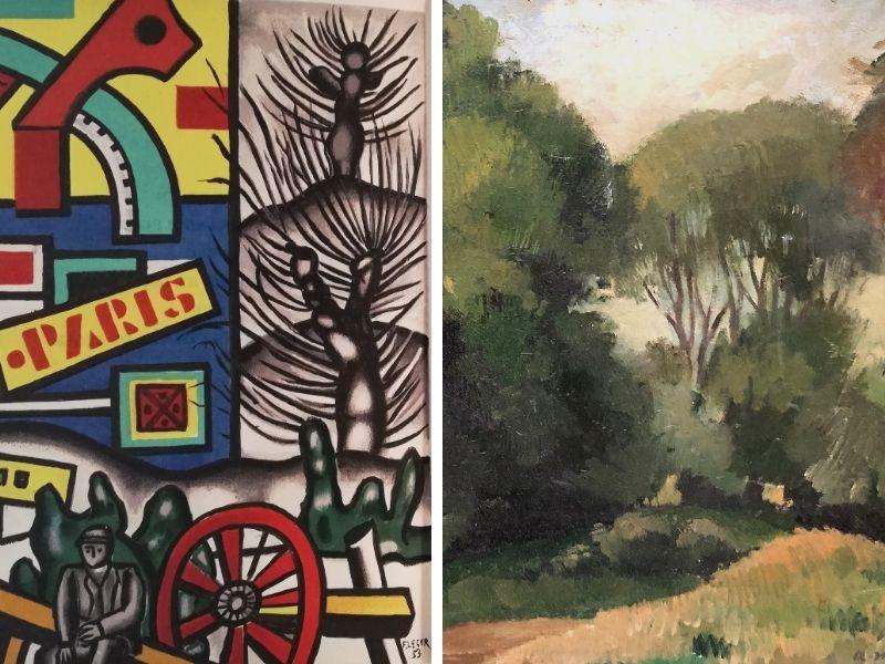 Visite-atelier : les paysages d'André Mare et Fernand Léger