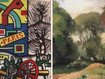 Visite-atelier : les paysages d'André Mare et Fernand Léger