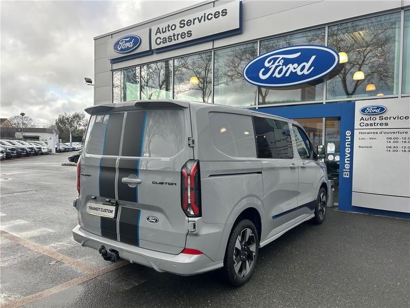Ford Transit Custom Fourgon II Cabine Approfondie Ca 320 L1h1 2.0 Ecoblue 170 Ch Bva8 Sport