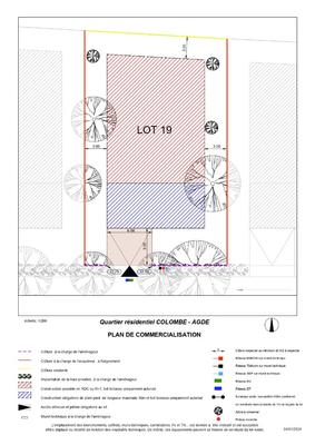 Terrain constructible - 580 m²