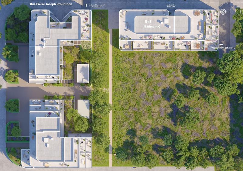 Appartement - 54 m² - 3 pièces