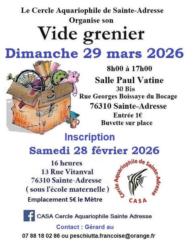 Vide-grenier du casa
