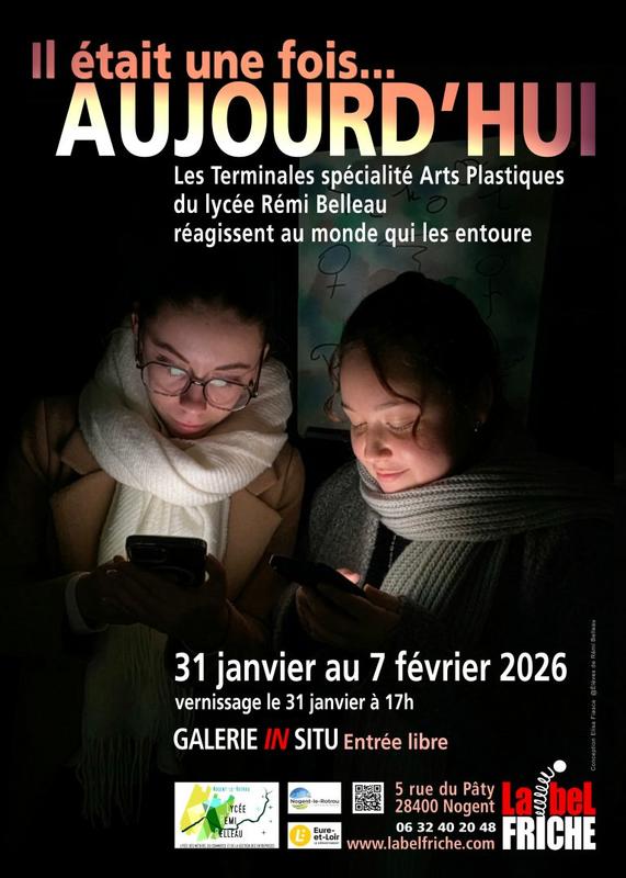 Exposition - il était une fois...Aujourd'hui (Lycée Rémi Belleau)