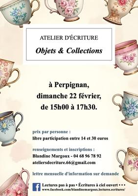 Objets &amp; Collections • Atelier d'écriture créative