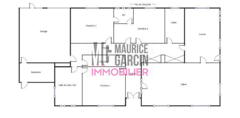 Maison - 160 m² - 4 pièces