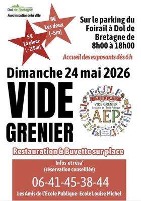 Vide grenier des amis de l’école publique louise michel