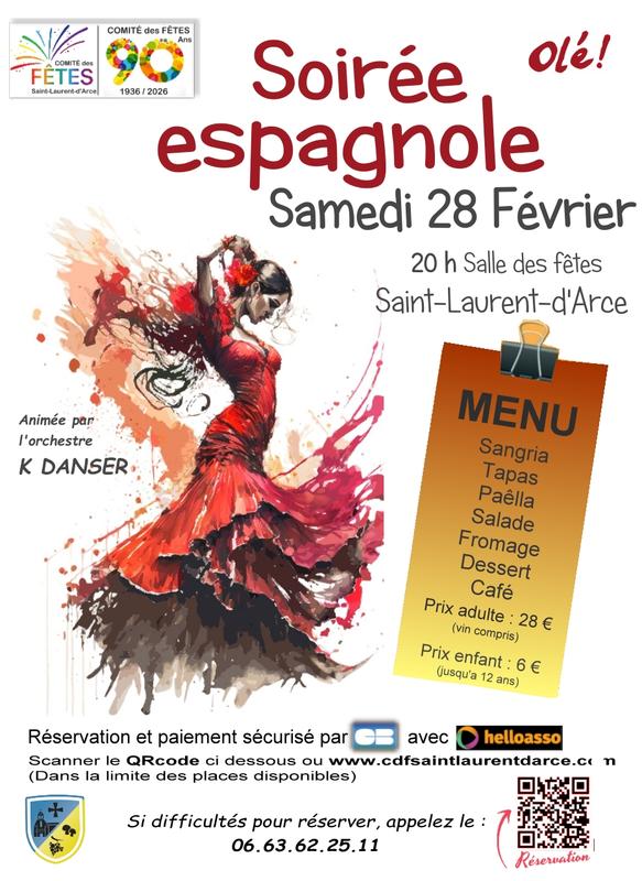 Soirée Espagnole Olé