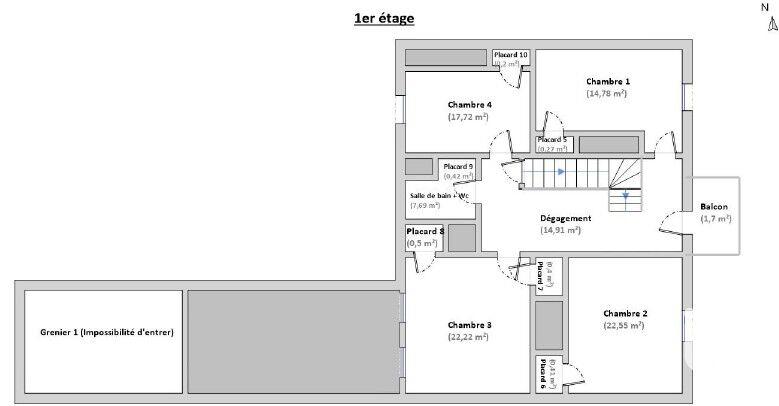 Maison - 212 m² - 7 pièces