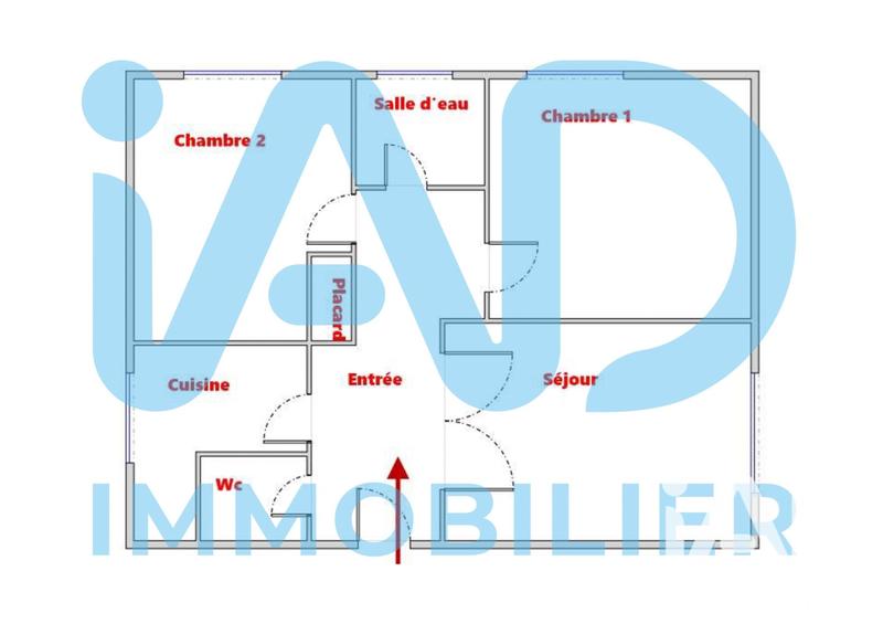 Appartement - 63 m² - 3 pièces