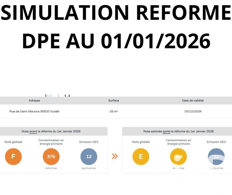 Appartement - 26 m² - 1 pièce