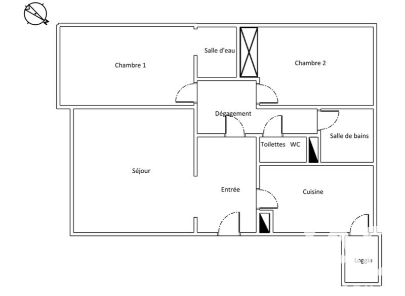 Appartement - 76 m² - 3 pièces