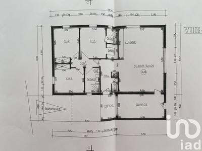 Maison - 90 m² - 4 pièces