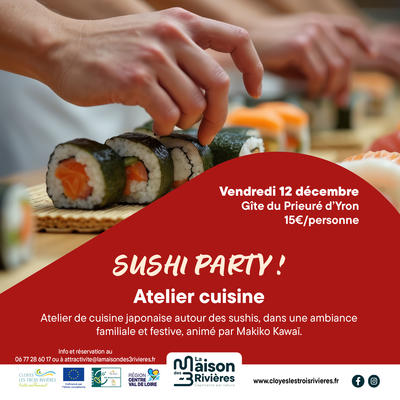 Sushi Party ! Atelier cuisine