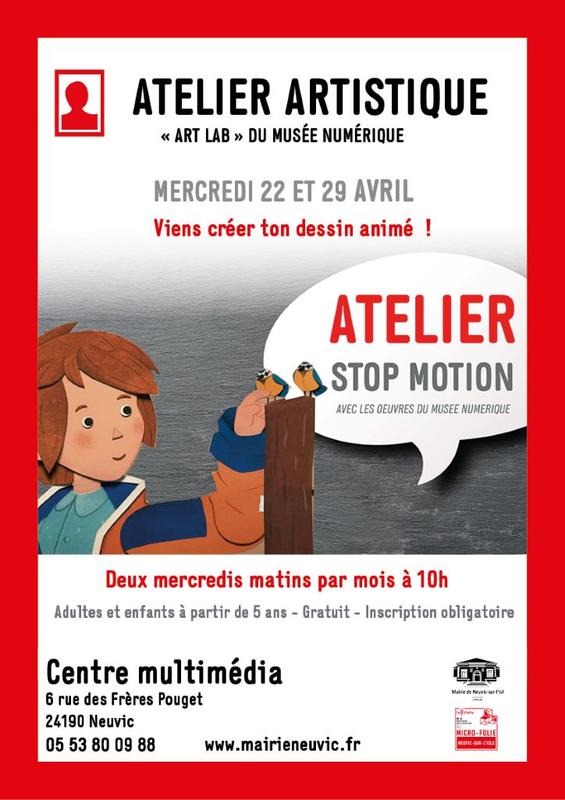 Atelier Art Lab : Cinéma et Stop motion