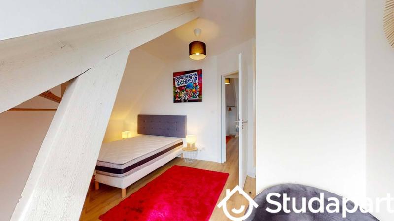 Chambre - 10 m² - 1 pièce