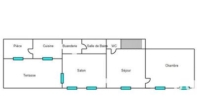 Appartement - 73 m² - 3 pièces