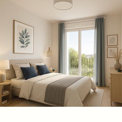 Appartement - 48 m² - 2 pièces