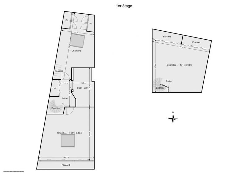 Penthouse - 155 m² - 5 pièces