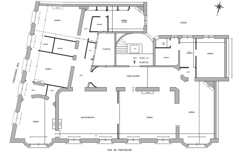 Bureau - 322 m² - 22 pièces