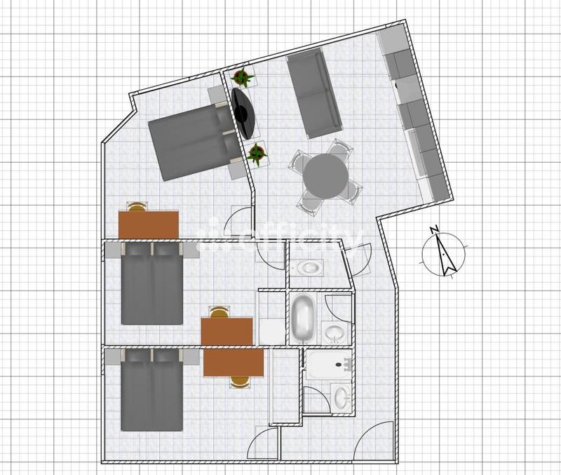 Appartement - 61 m² - 4 pièces