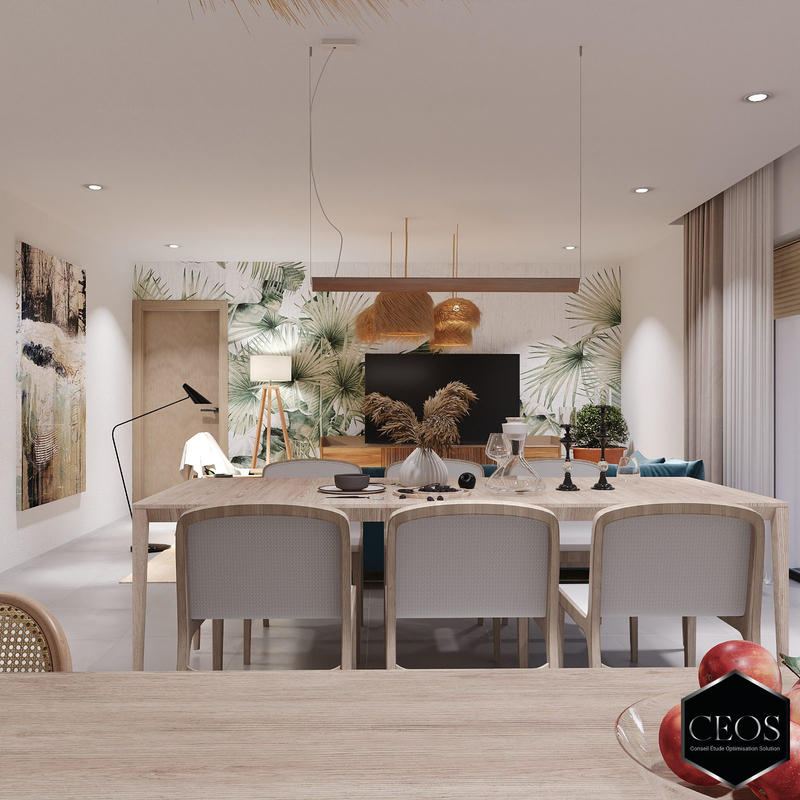 Appartement - 90 m² - 3 pièces