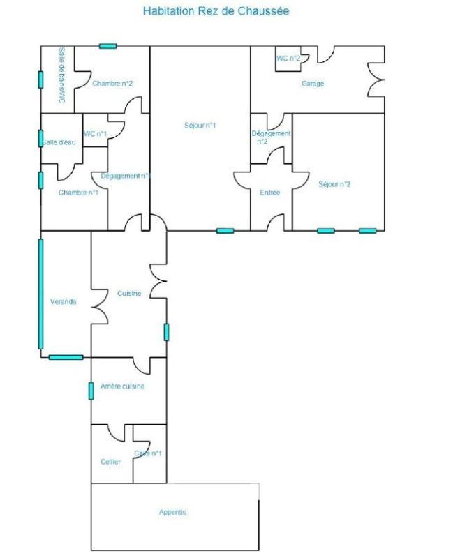 Maison ancienne - 273 m² - 9 pièces