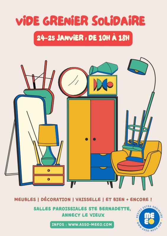 Vide grenier solidaire meeo