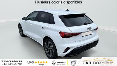Audi A3 sportback Nouvelle 45 Tfsi E Hybride Rechargeable 272 s tronic 6 s line